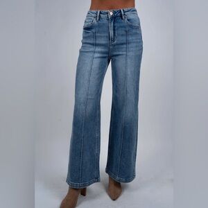 Risen wide leg Jeans